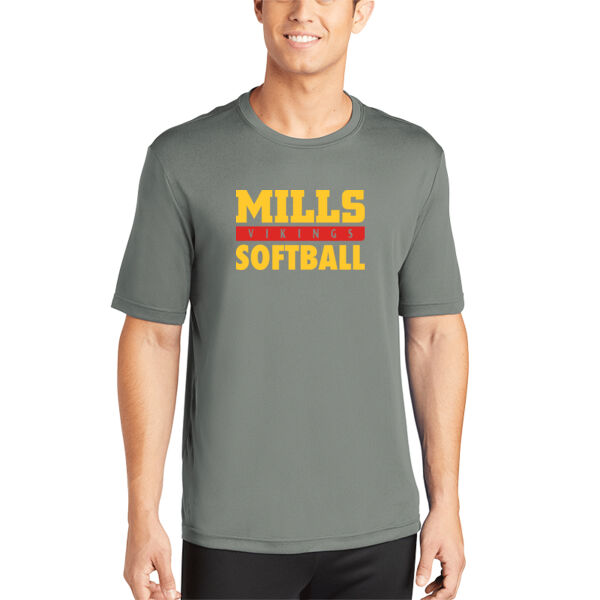 Mills Softball Concrete PosiCharge Competitor Tee Thumbnail